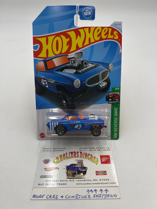 2024 Hot Wheels H Case #153 Volvo P1800 Gasser 68D