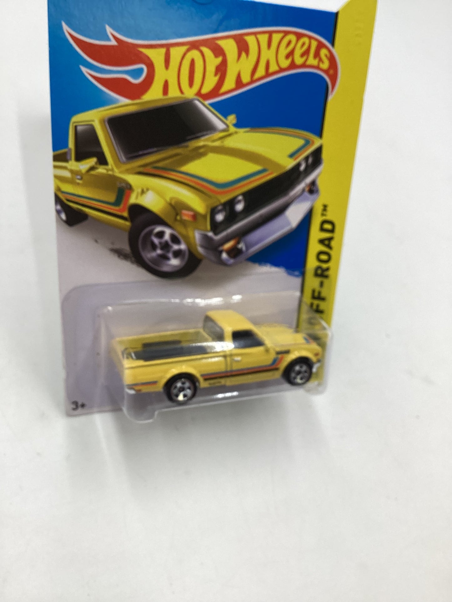 2015 Hot Wheels Kmart Exclusive #125 Datsun 620 Yellow 161A