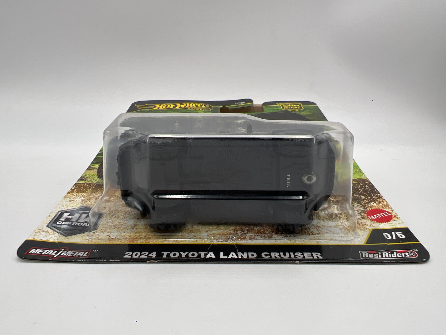 Hot Wheels Premium Car Culture CHASE HW Off Road #0 2024 Toyota Land Cruiser Black W/Protector