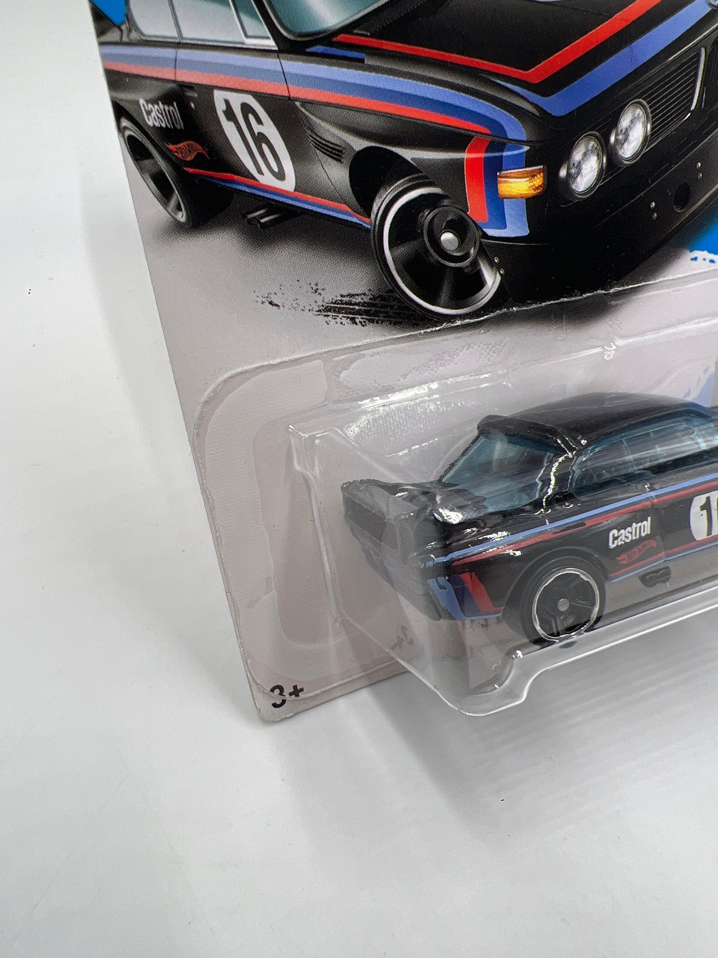 2016 Hot Wheels BMW #190 73 BMW 3.0 CSL Race Car Black