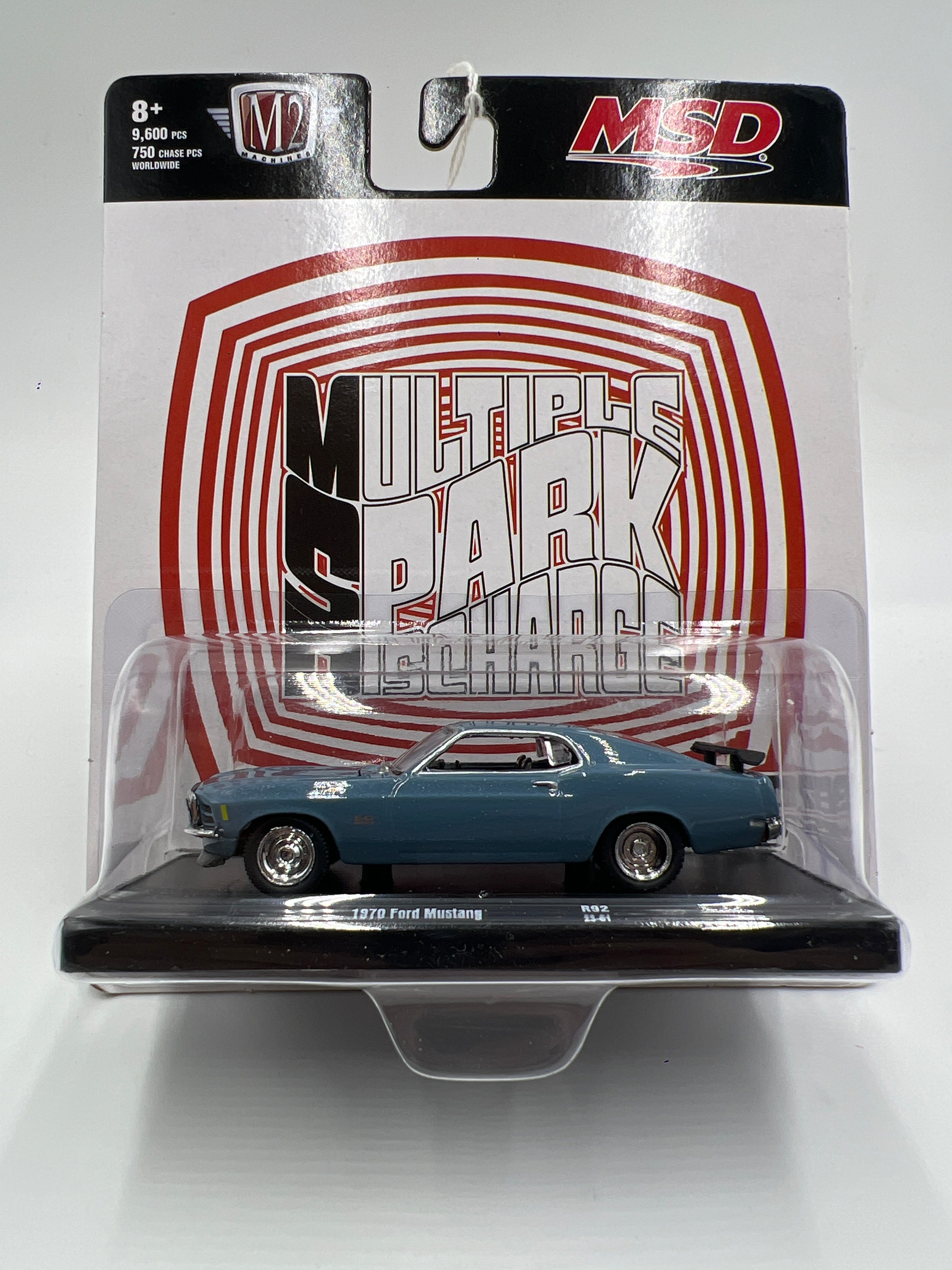 M2 Machines Auto-Drivers 1970 Ford Mustang Blue MSD R92 189E M2 Machines Auto-Drivers 1970 Ford Mustang Blue MSD R92 189E
