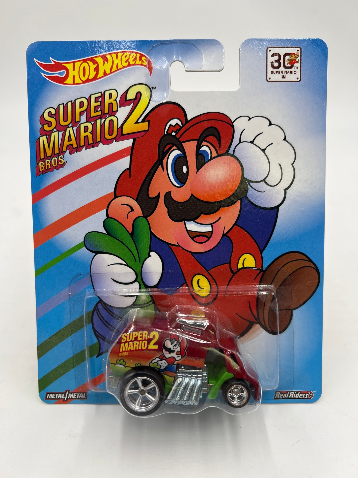 Hot Wheels Pop Culture Mario Full 6 Car Set W/Protectors VHTF