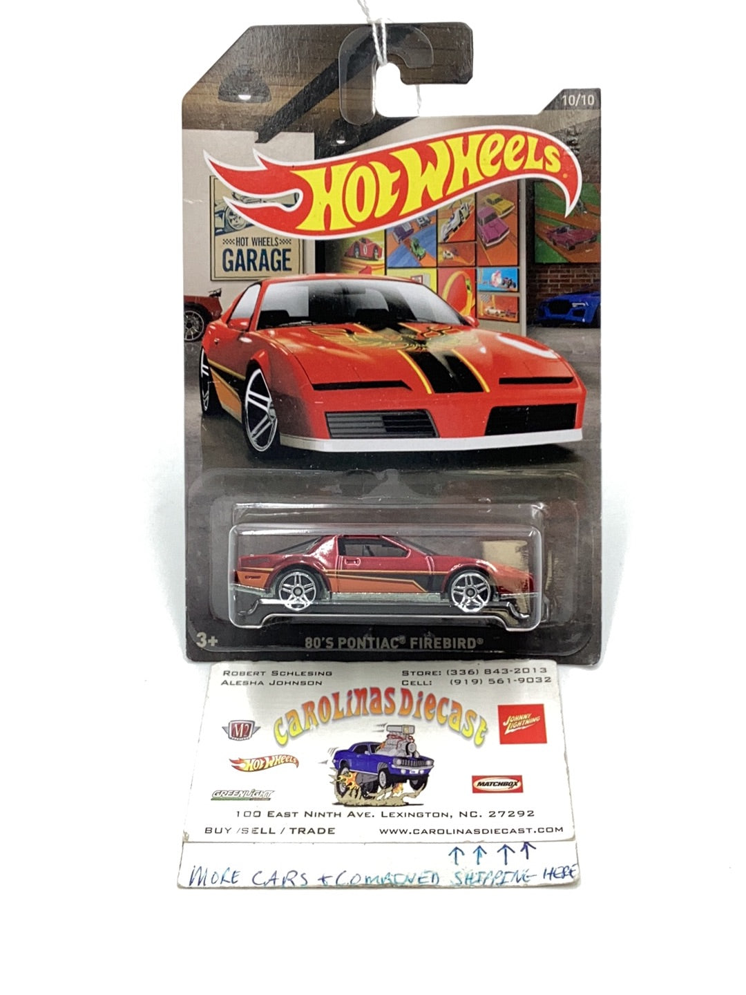 Hot Wheels Garage 10/10 80’s Pontiac Firebird 151B