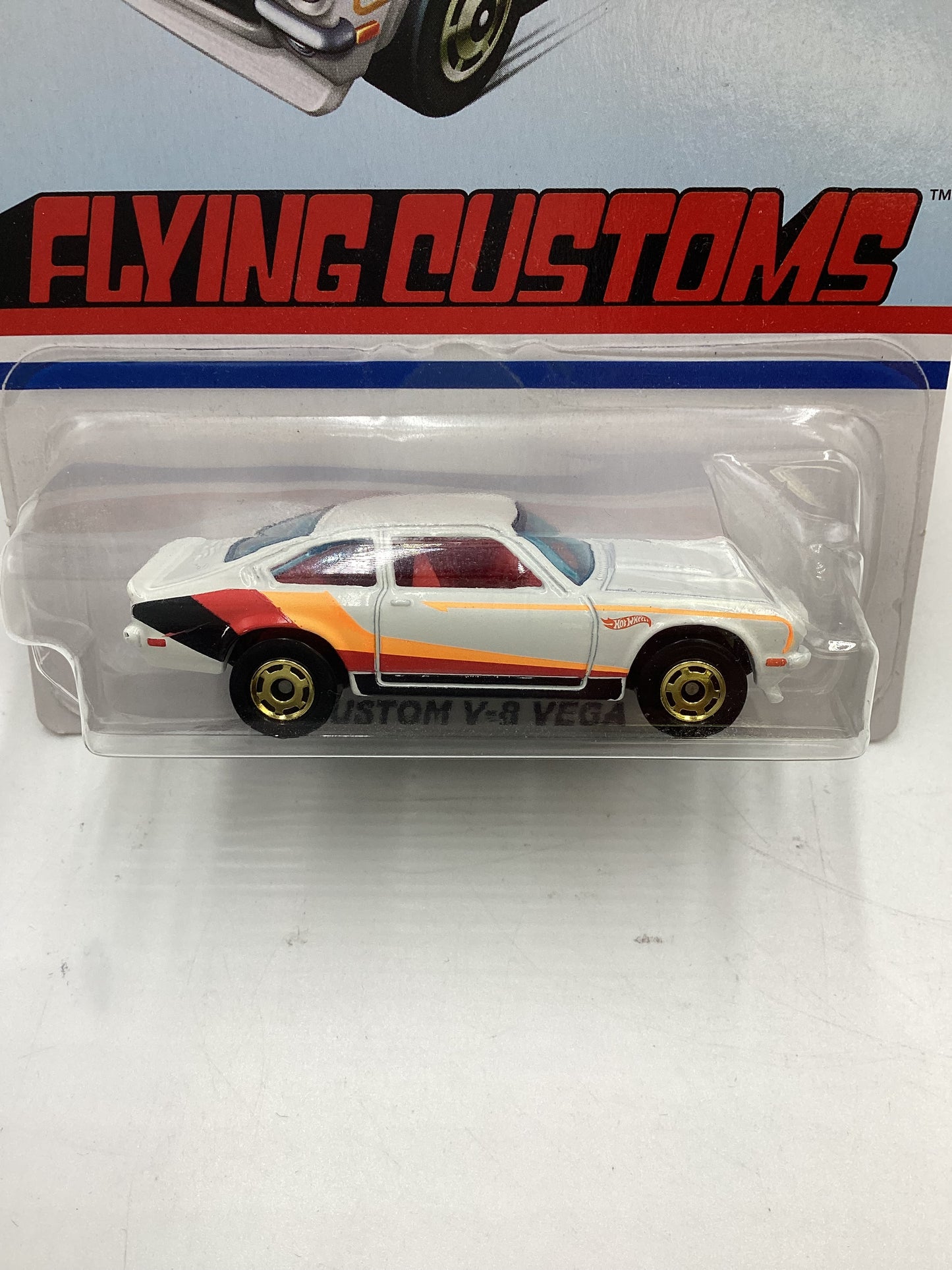 Hot Wheels Target Exclusive Flying Customs Custom V-8 Vega White