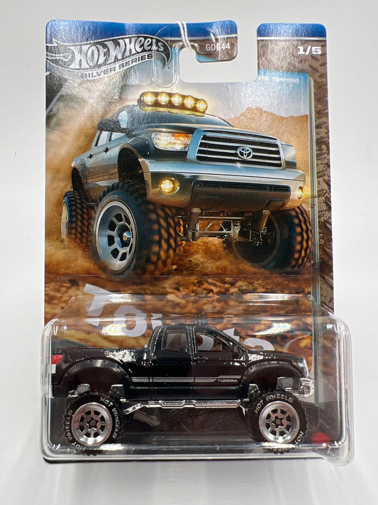 2025 Hot Wheels Silver Series Toyota Set #1 10 Toyota Tundra Black 163A