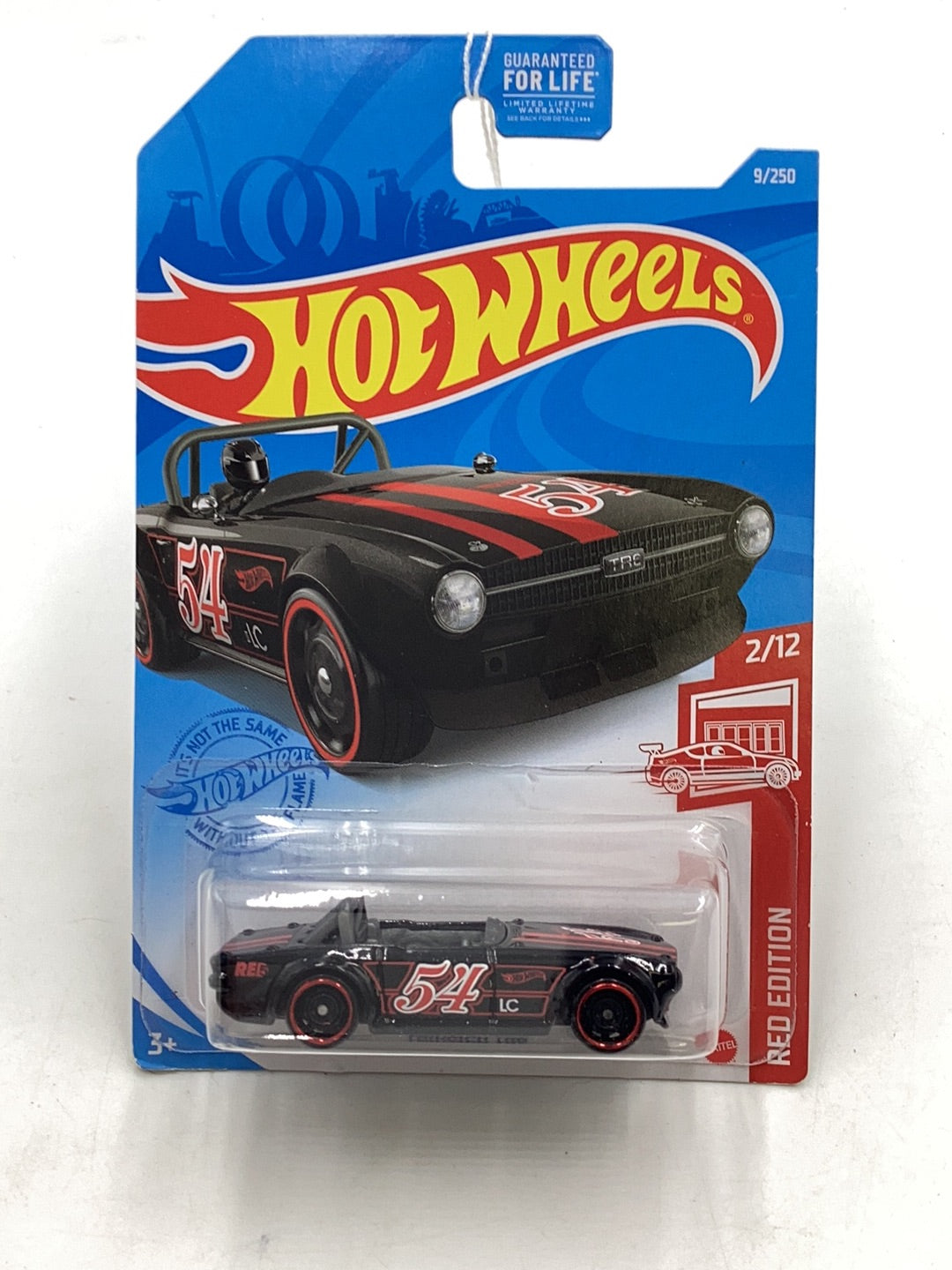 2021 Hot wheels #9 Triumph TR6 Red Edition 153E