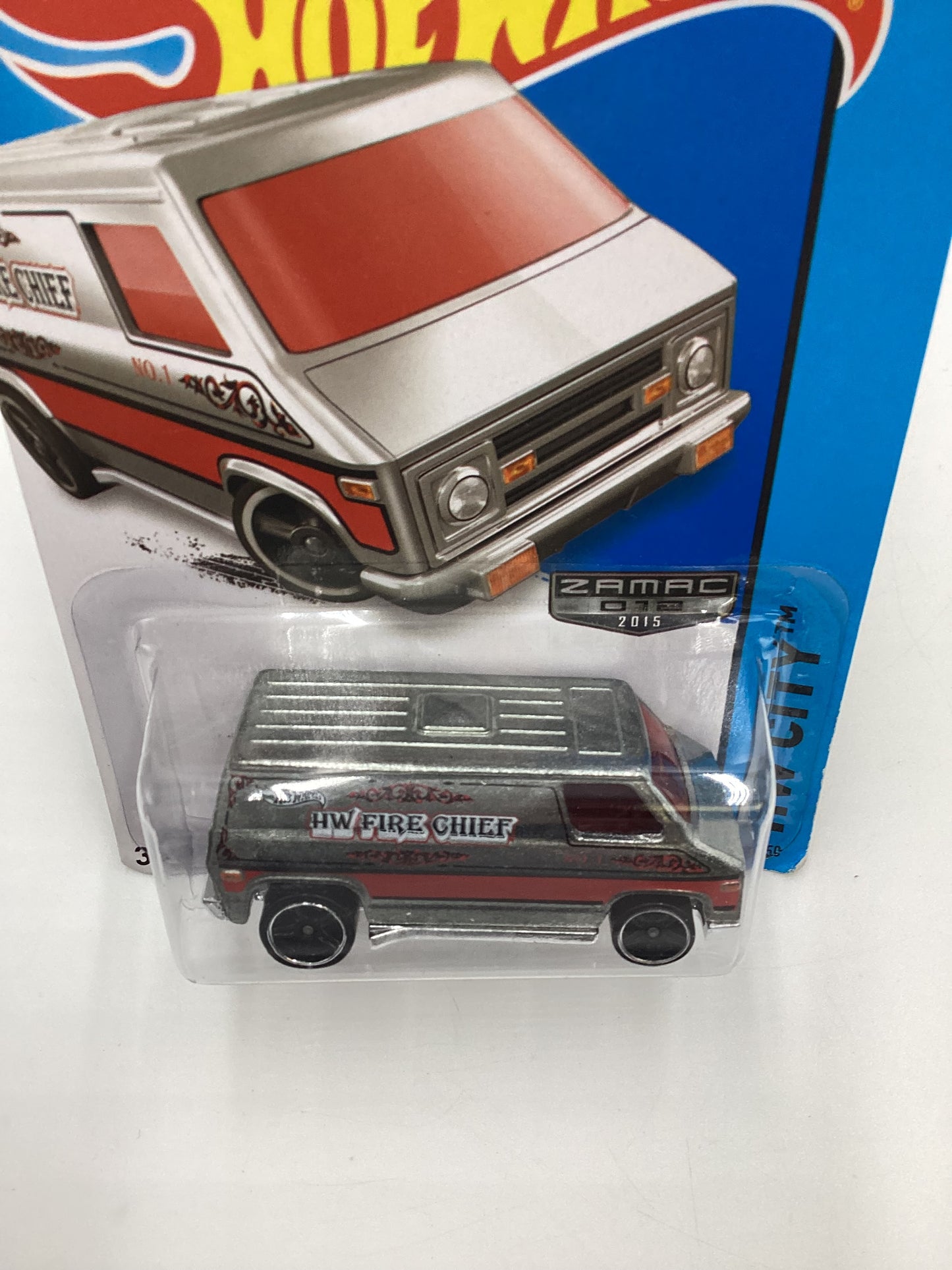 2015 Hot Wheels Zamac 012 #55 Super Van Walmart Exclusive 144B