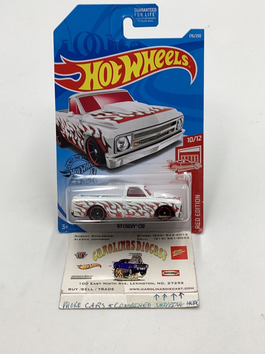 2019 Hot wheels Red Edition #176 67 Chevy C10