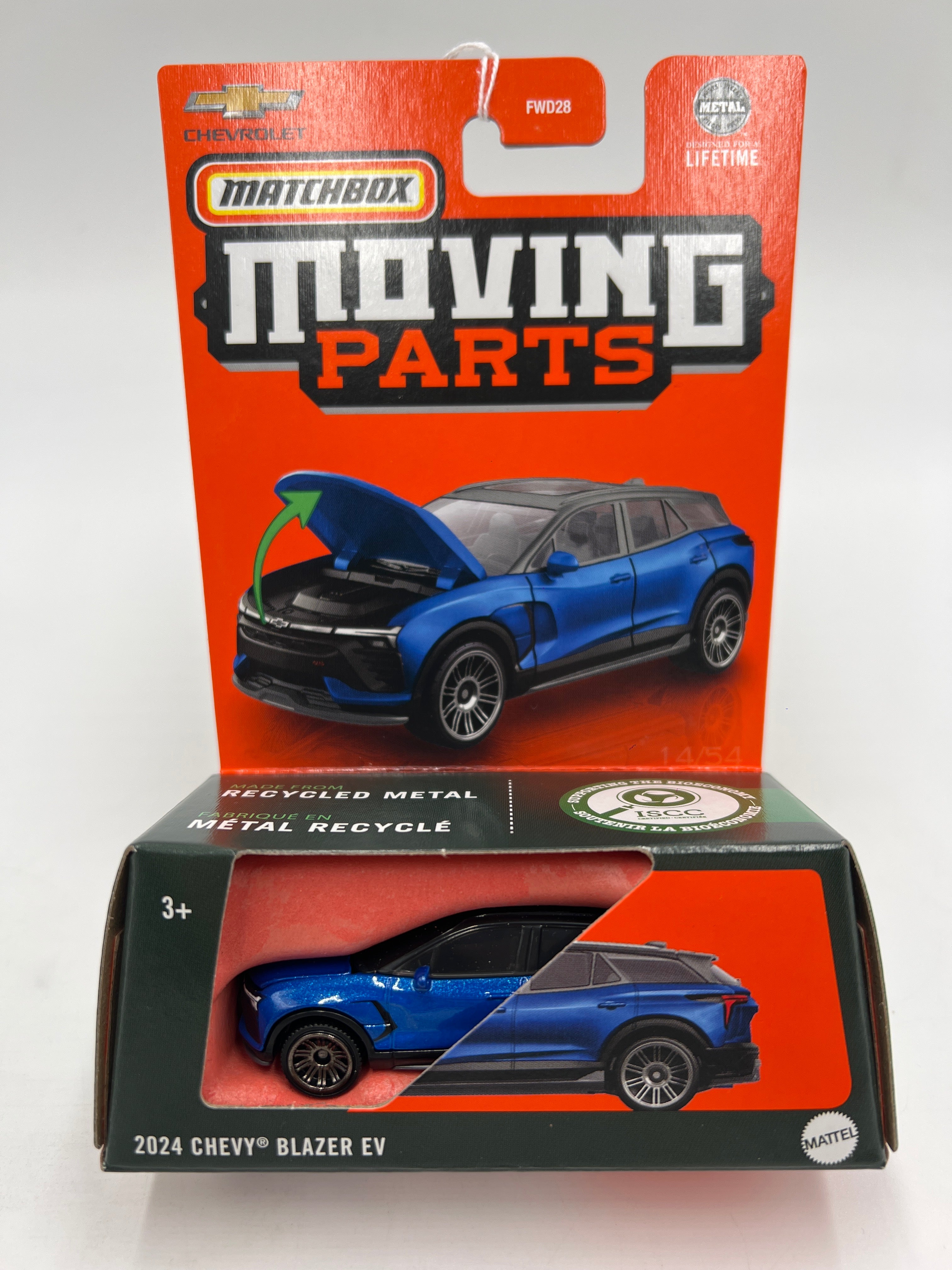 2024 Matchbox Moving Parts #14 2024 Chevy Blazer EV Blue 170i