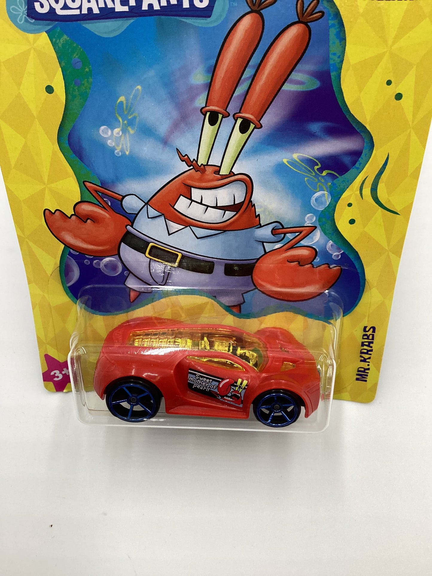 Hot Wheels Spongebob 20 Best Year Ever Set #6 Ultra Rage Red Mr Krabs