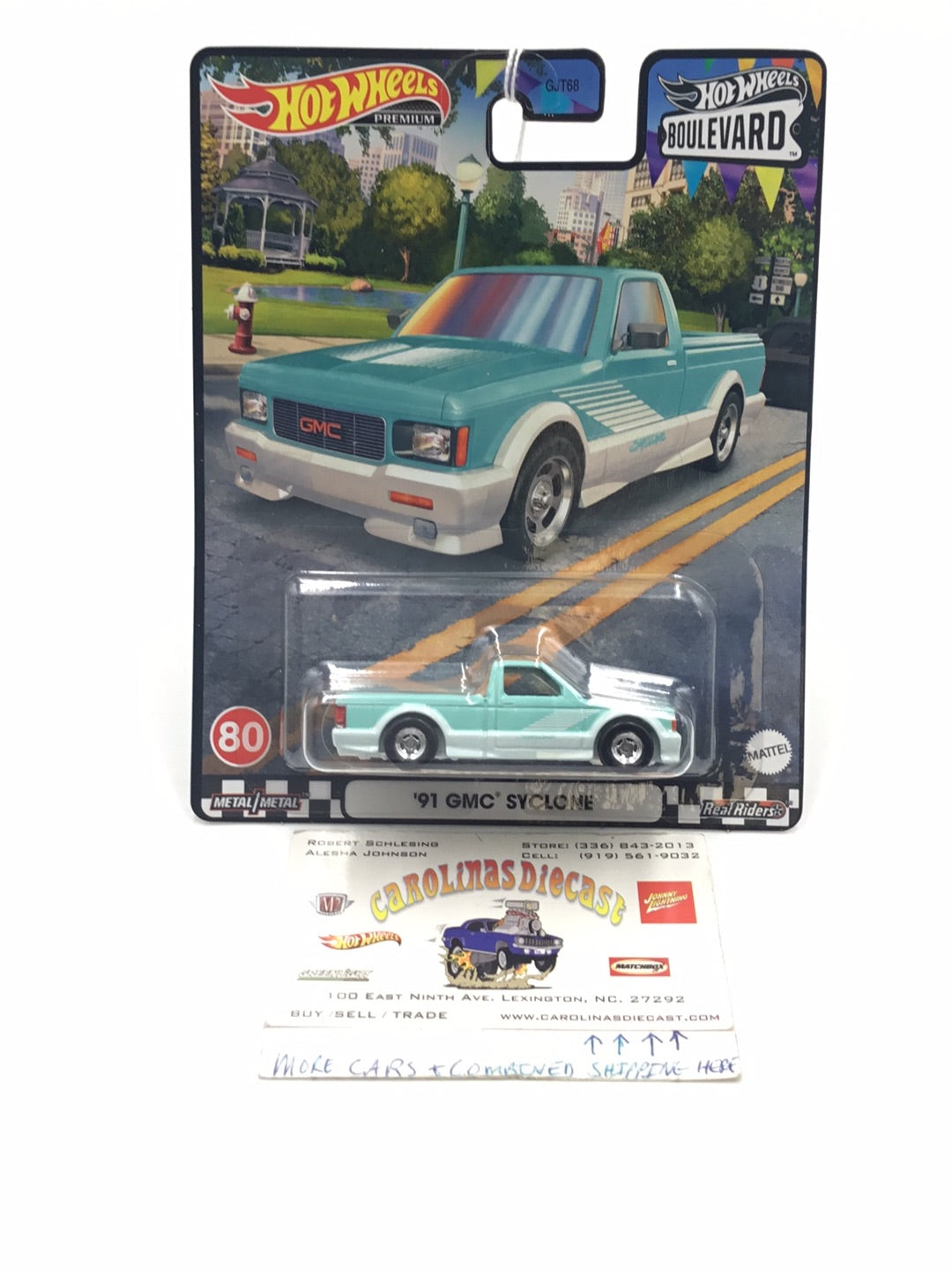 Hot Wheels Boulevard #80 91 GMC Syclone B5