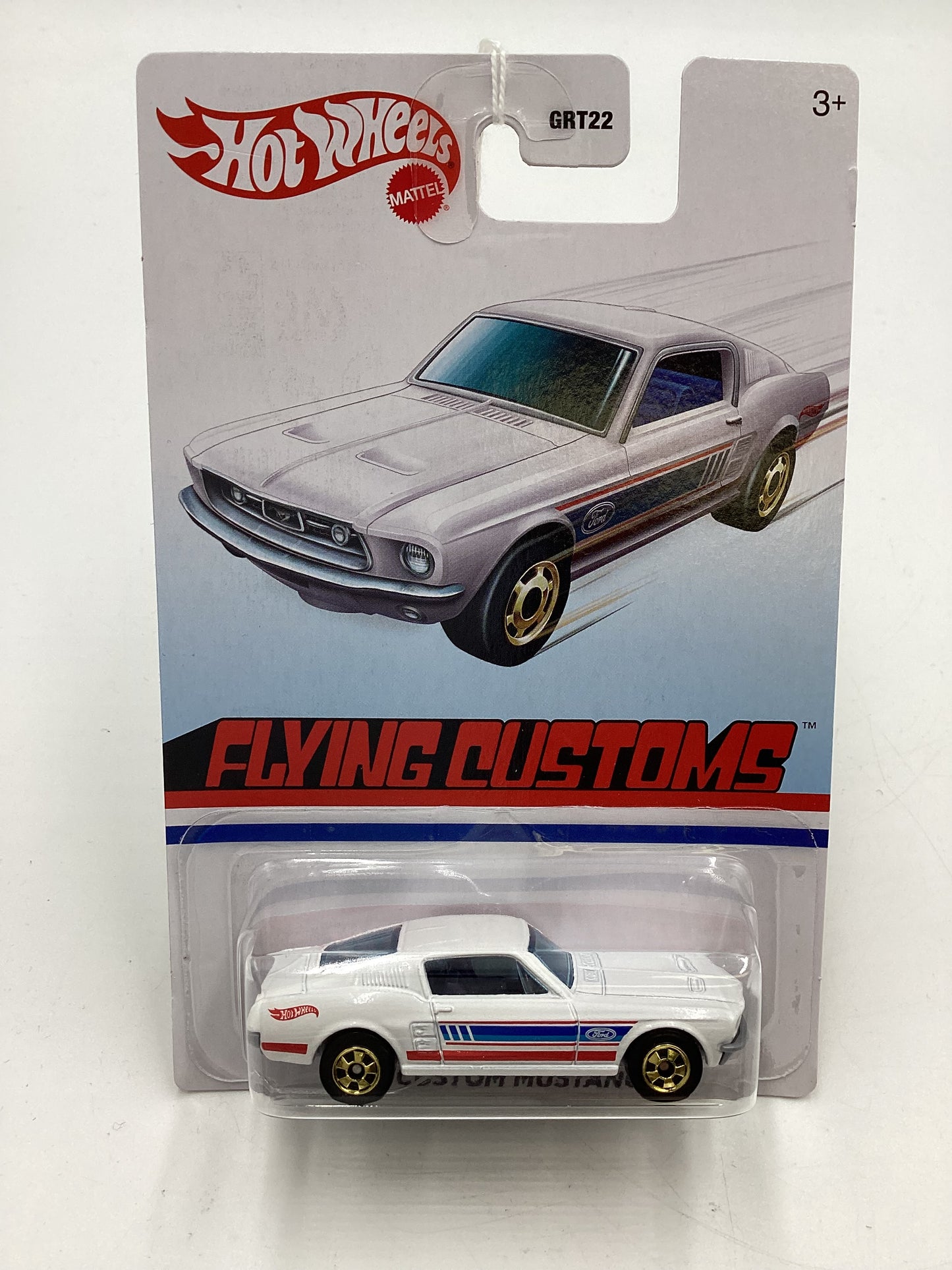 Hot Wheels Target Exclusive Flying Customs 67 Custom Mustang White