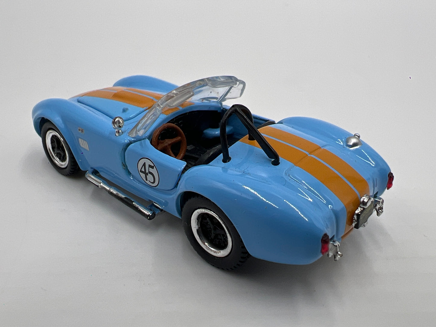 2010 Shelby Collectibles 1/64 10 Car Set Exclusive 1/5000 Loose Shelby Cobra 427 S/C Light Blue/Orange