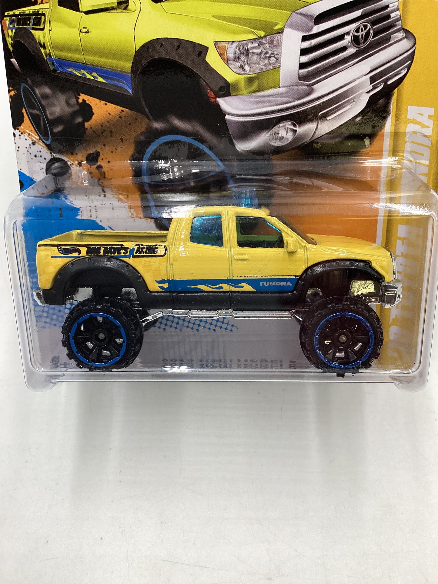 2012 Hot Wheels New Models #40 10 Toyota Tundra Yellow 94C