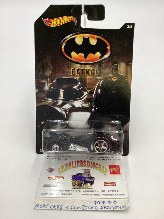 2015 Hot wheels Batman 2/6 Batmobile 121G