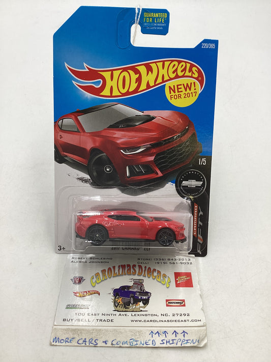 2017 Hot wheels #220 2017 Camaro ZL1 Red 4C