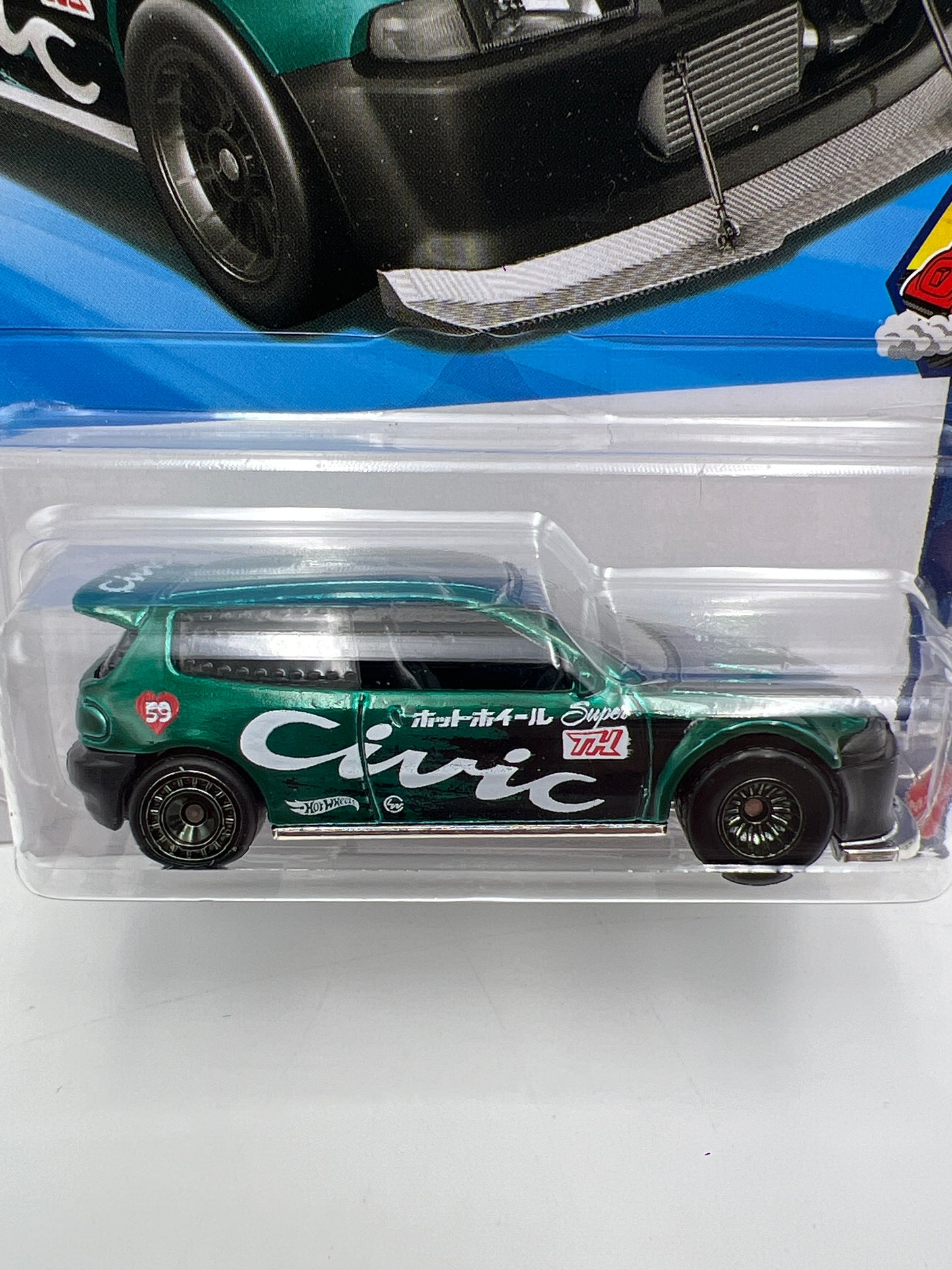 2026 Hot Wheels F Case Super Treasure Hunt #159 Honda Civic Custom W/Protector