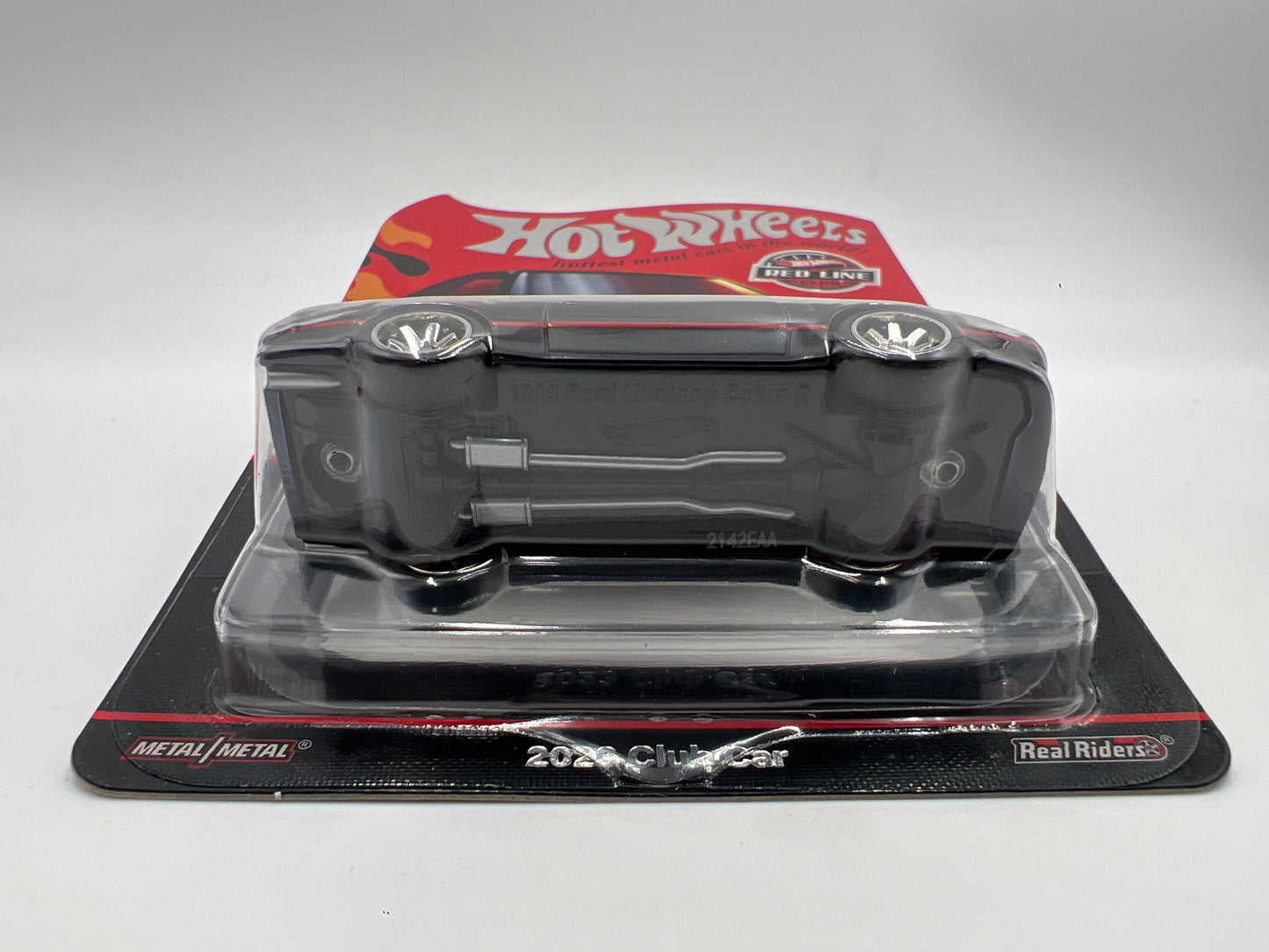 2023 Hot Wheels RLC Club Exclusive 1993 Ford Mustang Cobra R Black Exclusive W/Patch & Pin