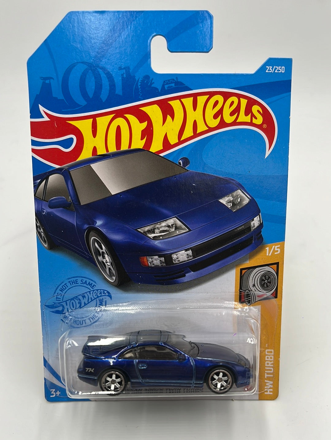 Hot Wheels 2021 Super Treasure Hunt Nissan 30ZX Twin Turbo #23 w/protector