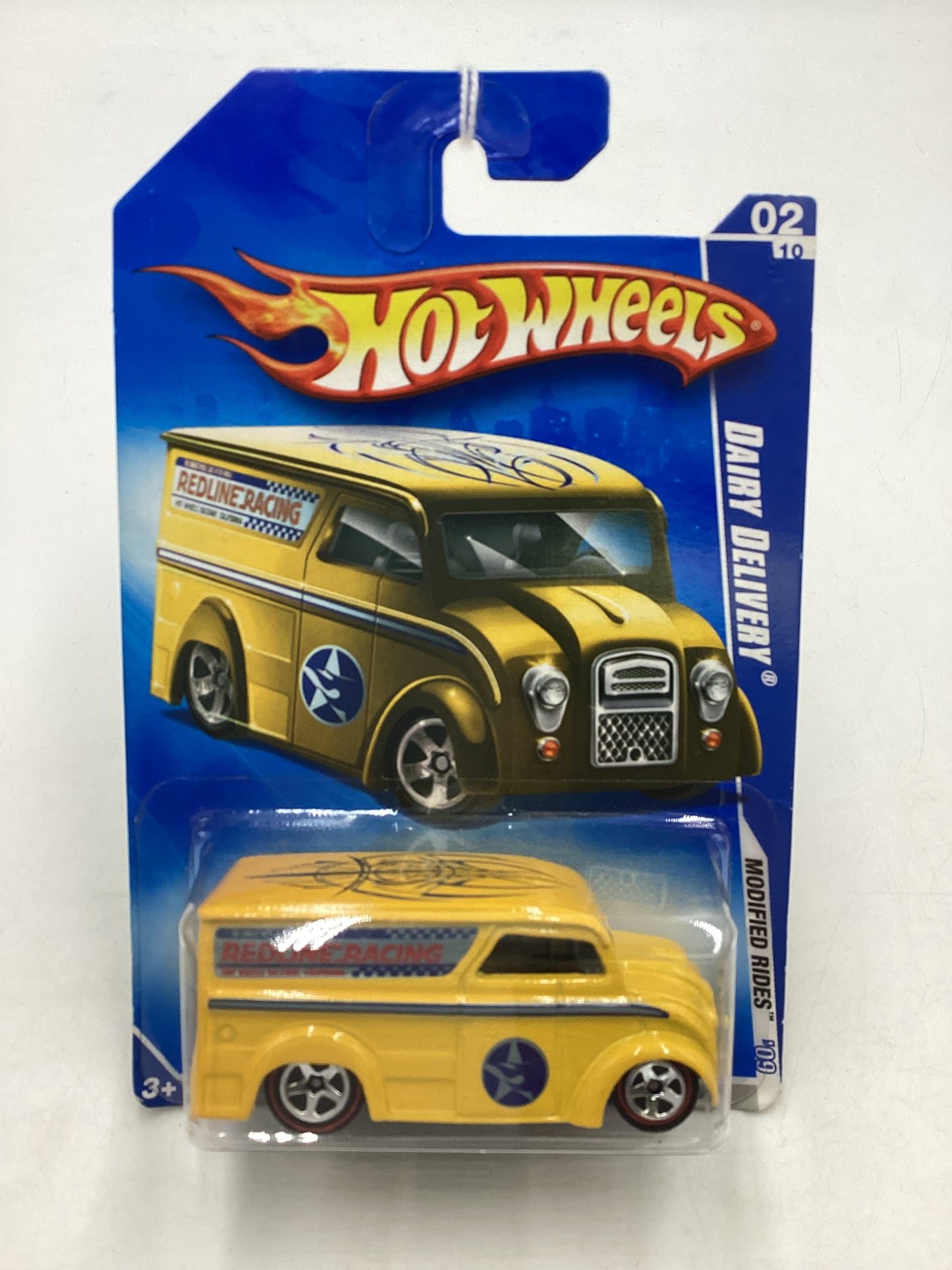 2009 Hot Wheels #158 Dairy Delivery Yellow Walmart Exclusive 237E