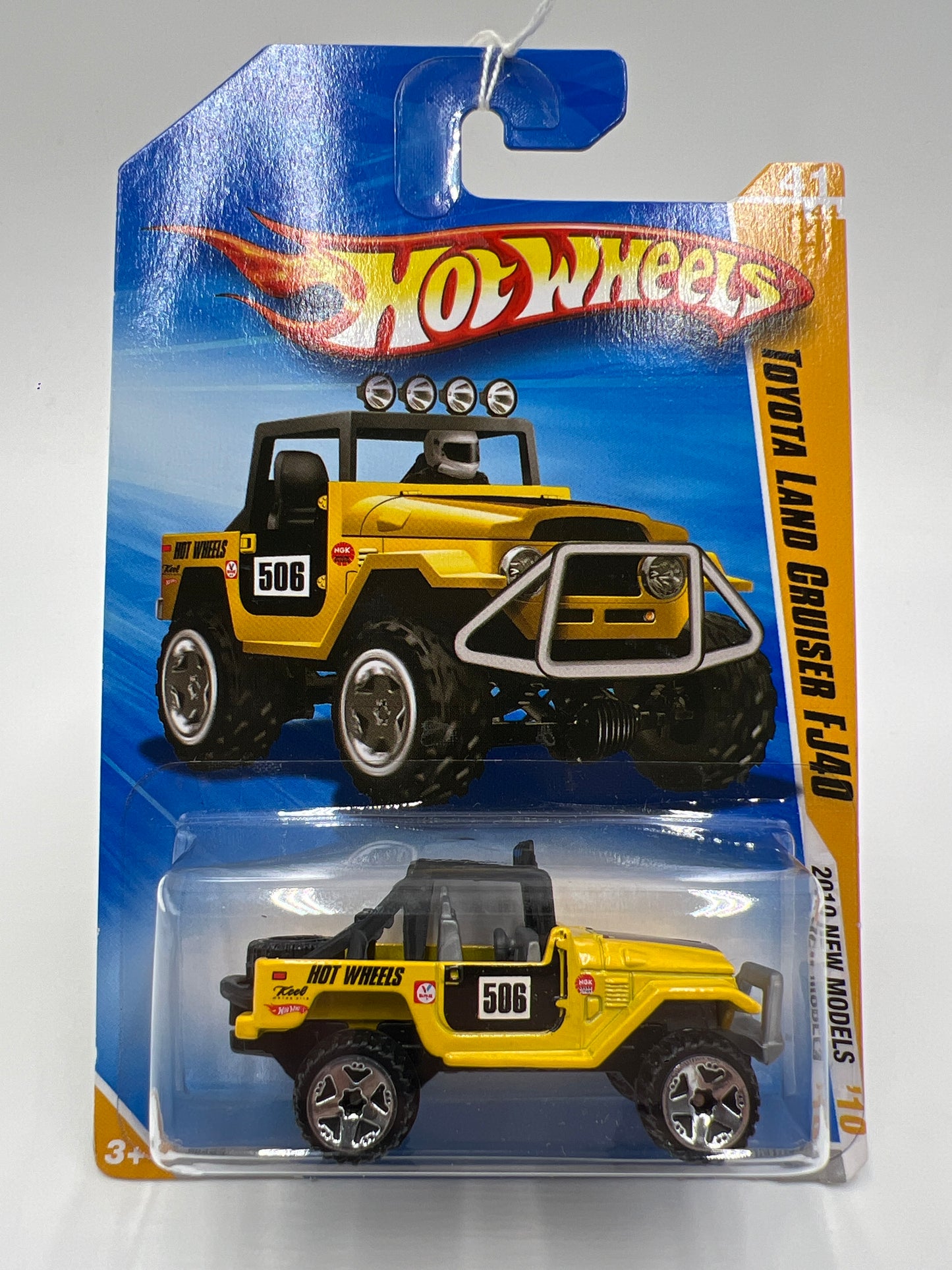 2010 Hot Wheels New Models #41 Toyota Land Cruiser FJ40 Yellow 94C