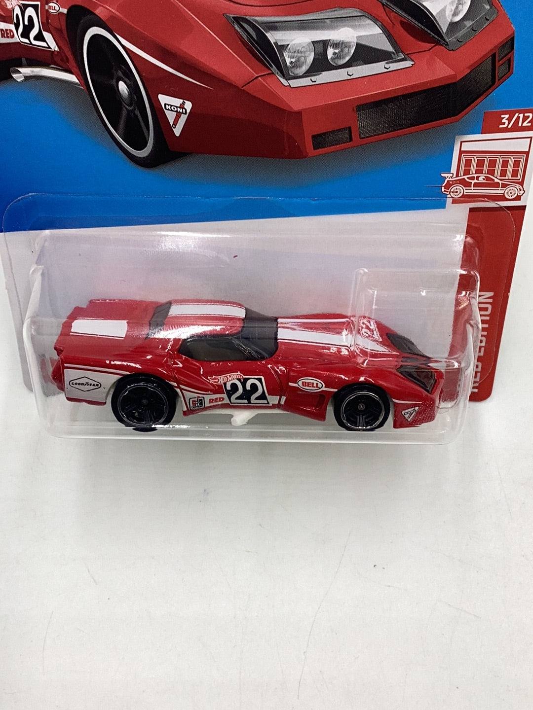 2022 Hot wheels Red Edition 76 Greenwood Corvette #21 read description 151A