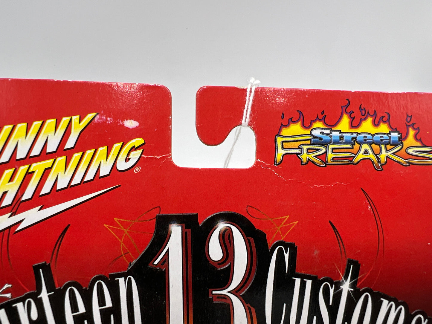 Johnny Lightning Street Freaks Thirteen Customs #6 64 Chevy Pickup Black 221G