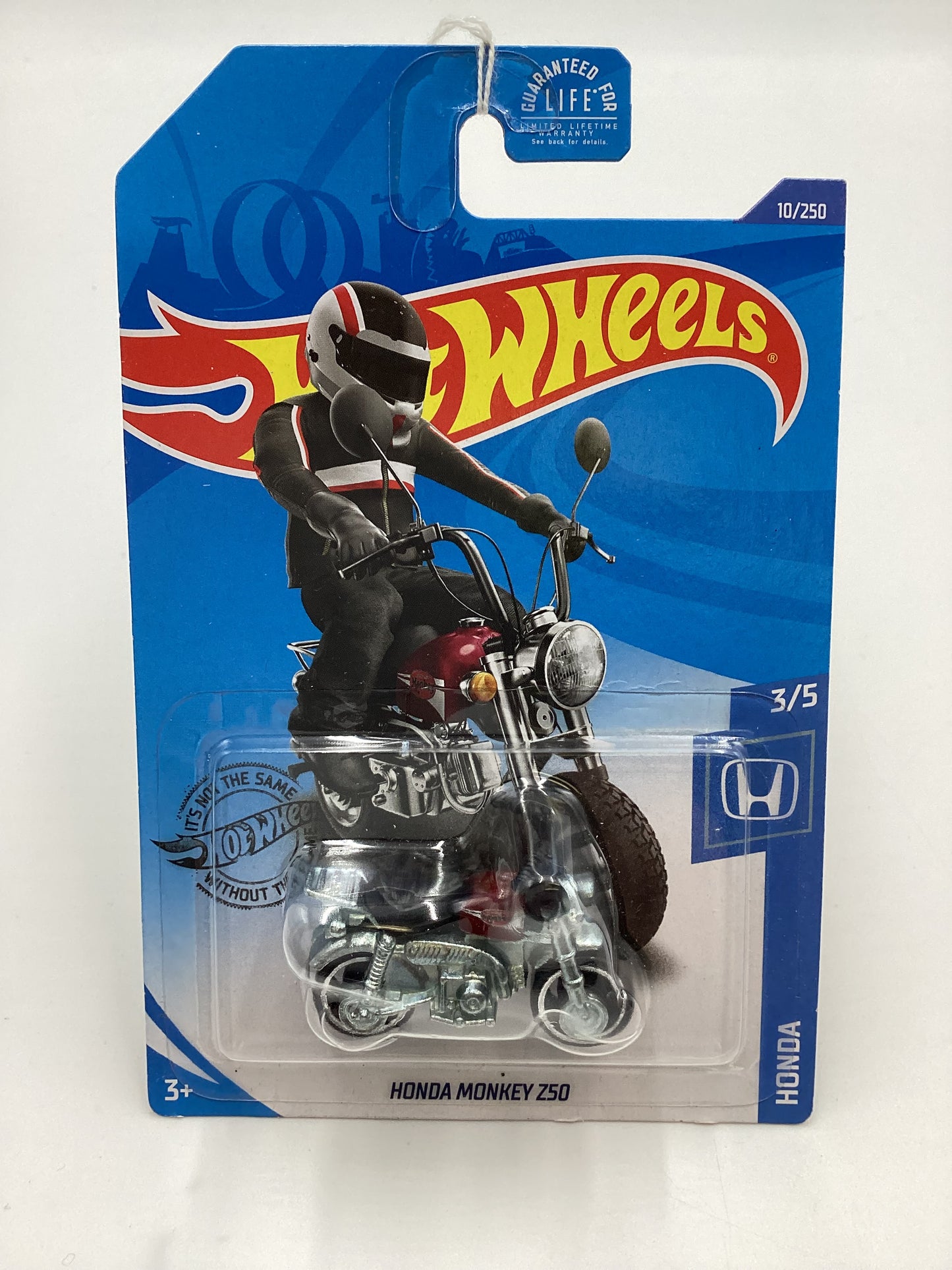 2020 Hot Wheels #10 Honda Monkey Z50 Red 80A