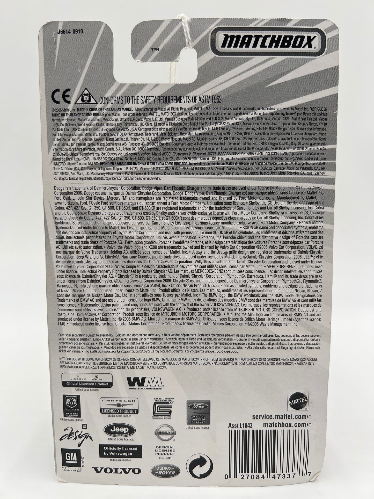 Matchbox Superfast #65 GMC Bucket Truck Orange