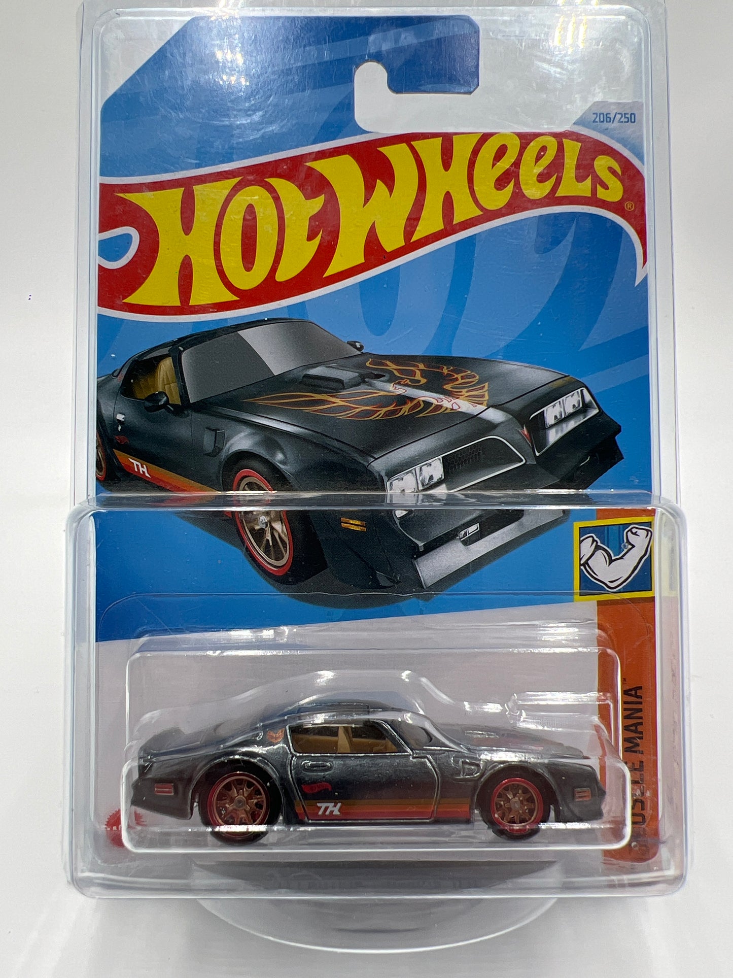 2024 Hot Wheels Super Treasure Hunt #206 L Case 77 Pontiac Firebird T/A W/Protector