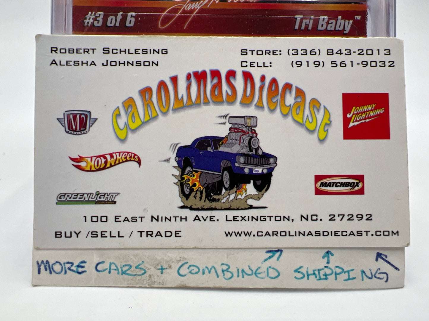 Hot Wheels RLC Larry Wood 40 Years of Design #2 2002/8500 Tri Baby Orange W/Protector