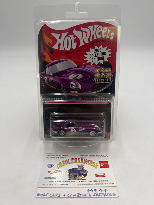 2023 Hot Wheels Kroger Mail in 1/1250 Jaguar Lightweight E-Type Factory Sealed W/ Protector