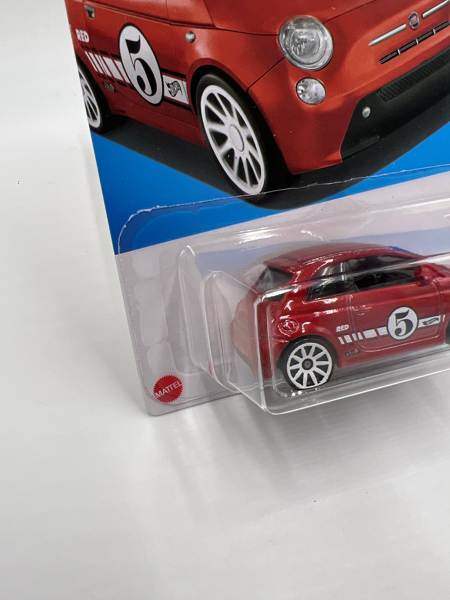 2024 Hot Wheels Target Exclusive Red Edition #22 Fiat 500e Red