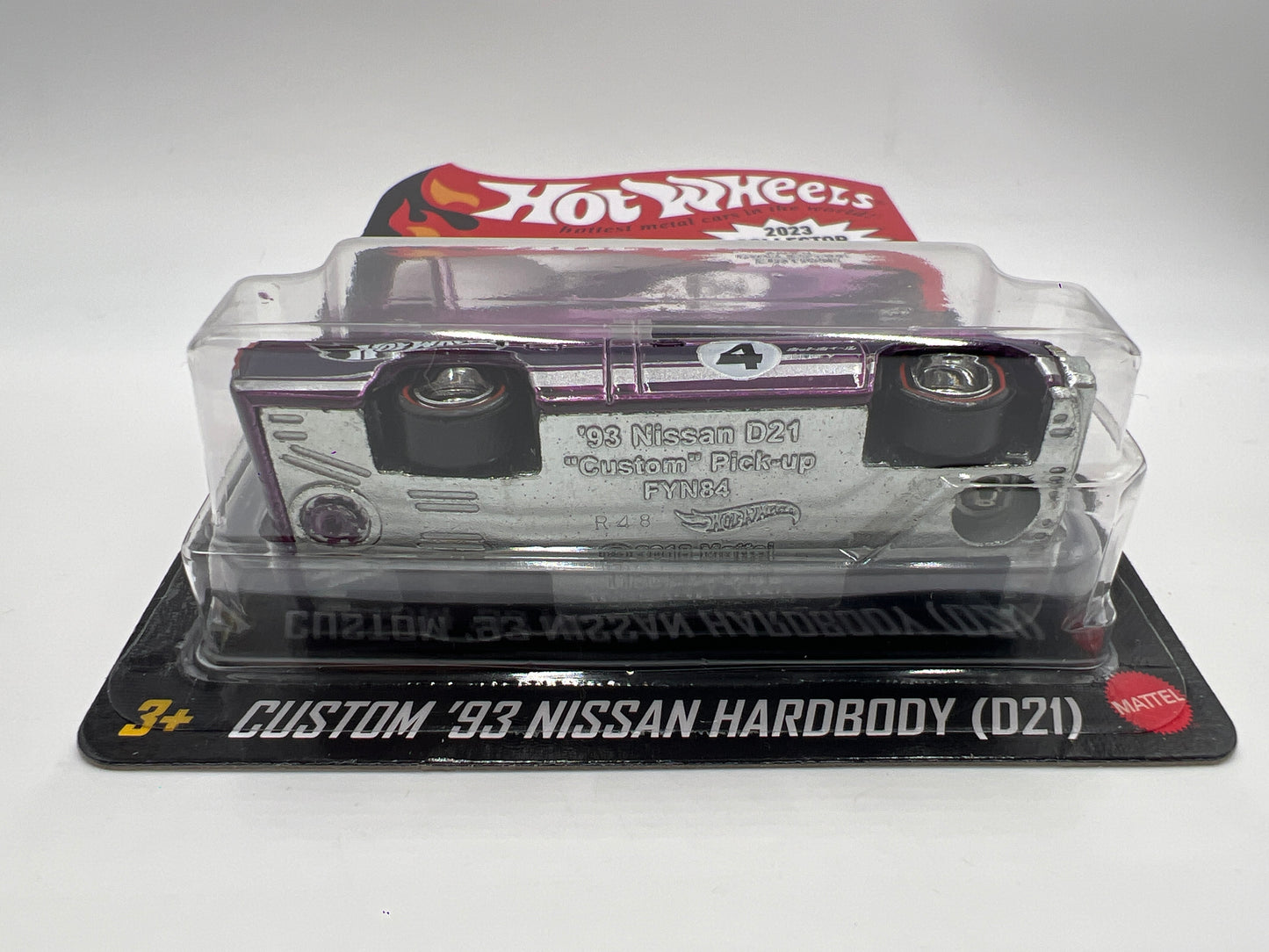 2023 Hot Wheels Target Mail In #4 Custom 93 Nissan Hardbody D21 Purple W/ Protector