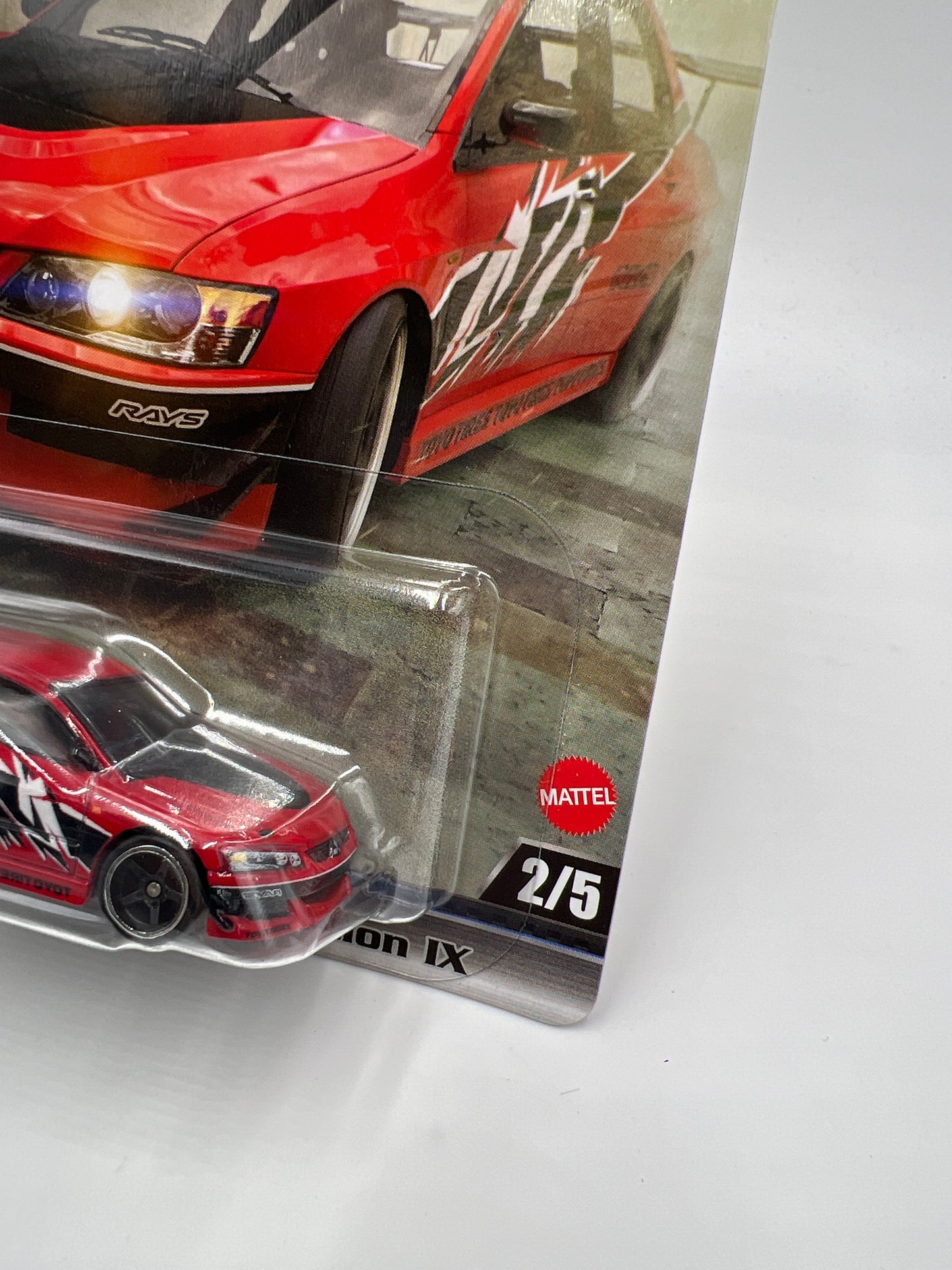 2025 Hot Wheels Premium Fast & Furious #2 Lancer Evolution IX Red 248B
