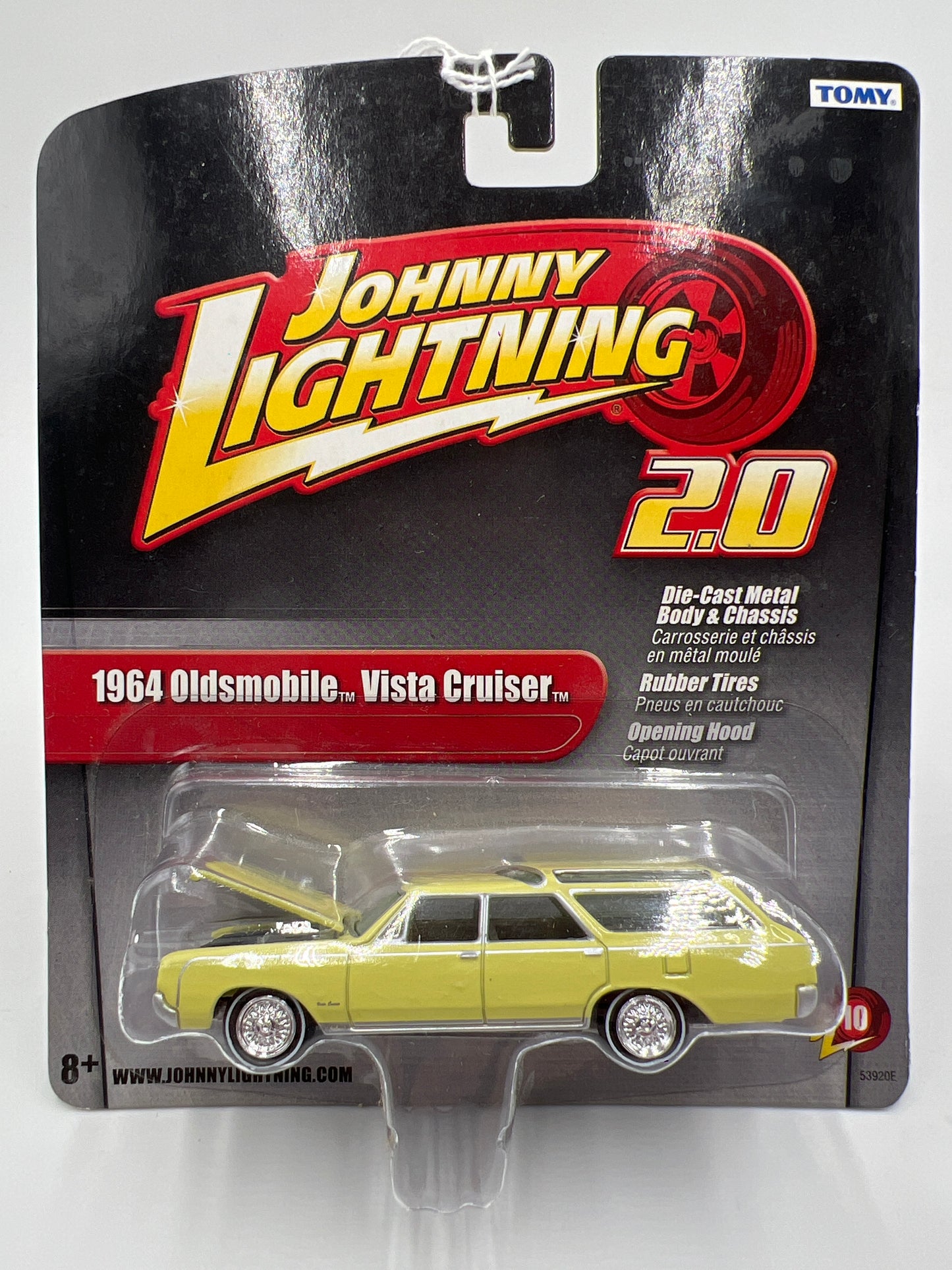 Johnny Lightning 2.0 Tomy Release #10 1964 Oldsmobile Vista Cruiser Yellow 228A