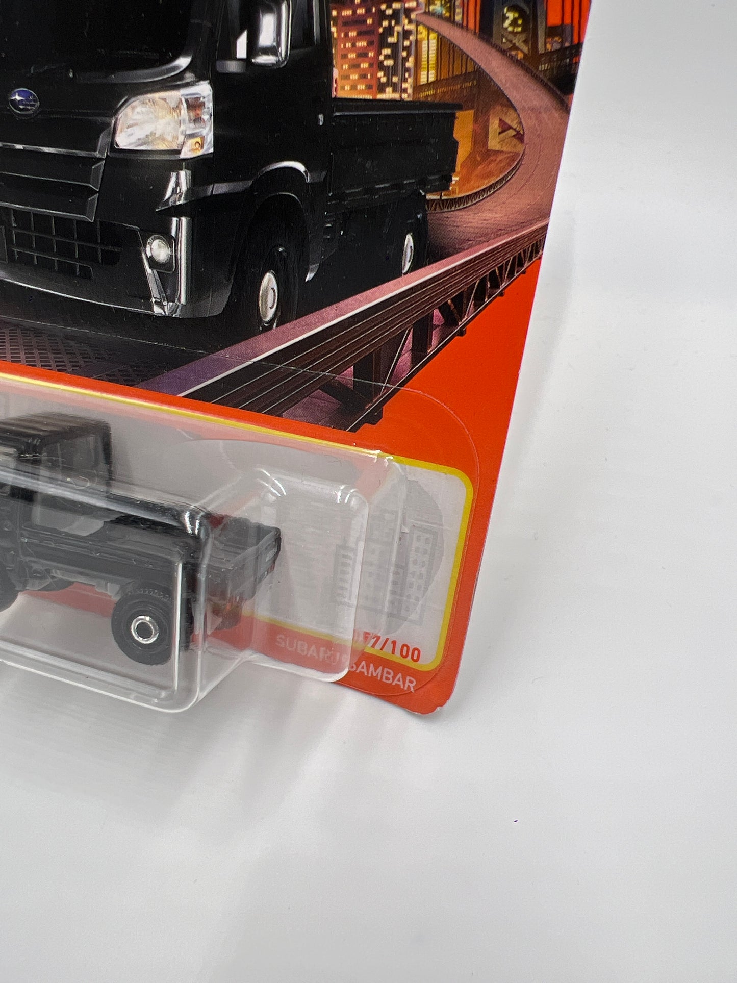 Matchbox #57 Subaru Sambar Blackout 211N