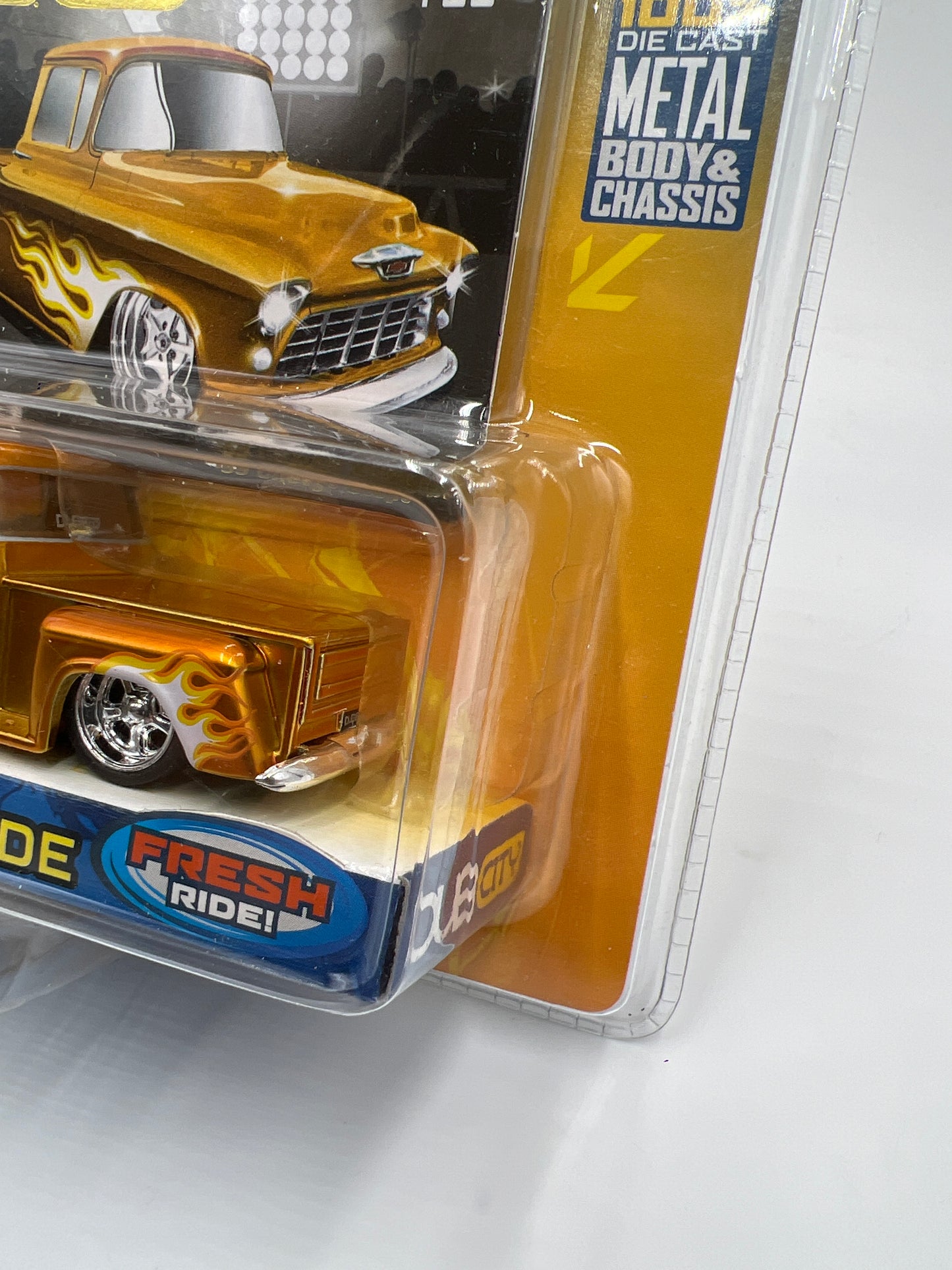 Jada Toys Dub City Old Skool Wave 13 #136 56 Chevy Stepside Orange SR