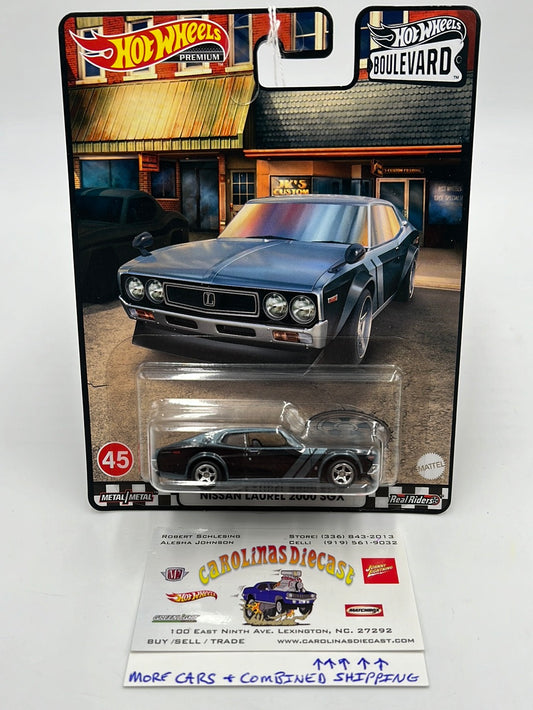 Hot Wheels Premium Boulevard #45 Nissan Laurel 2000 SGX 261E