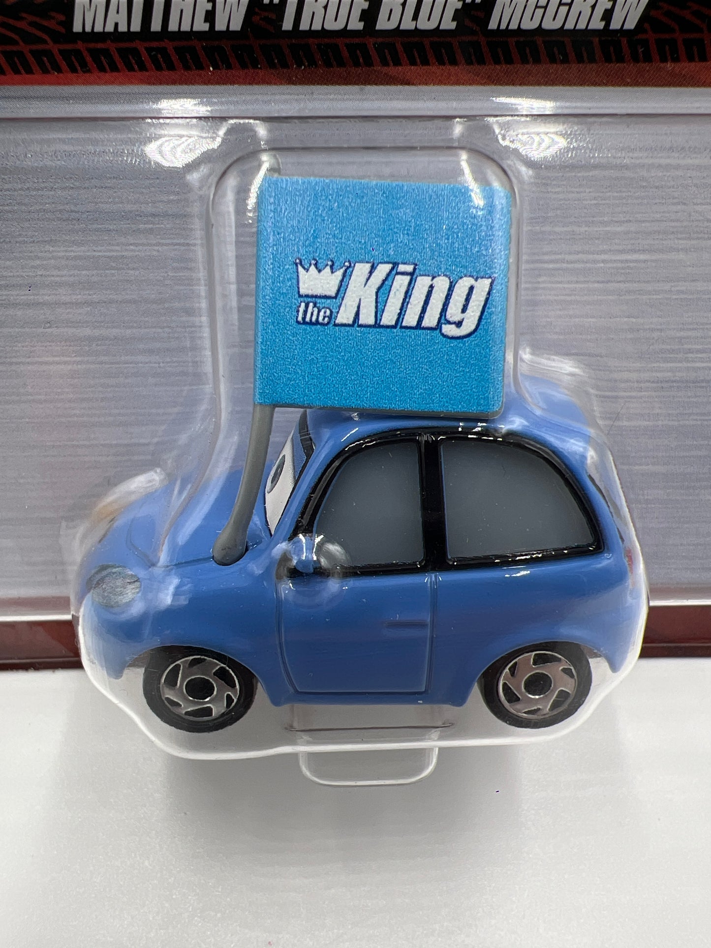 Disney Pixar Cars Matthew True Blue McCrew Blue 139C