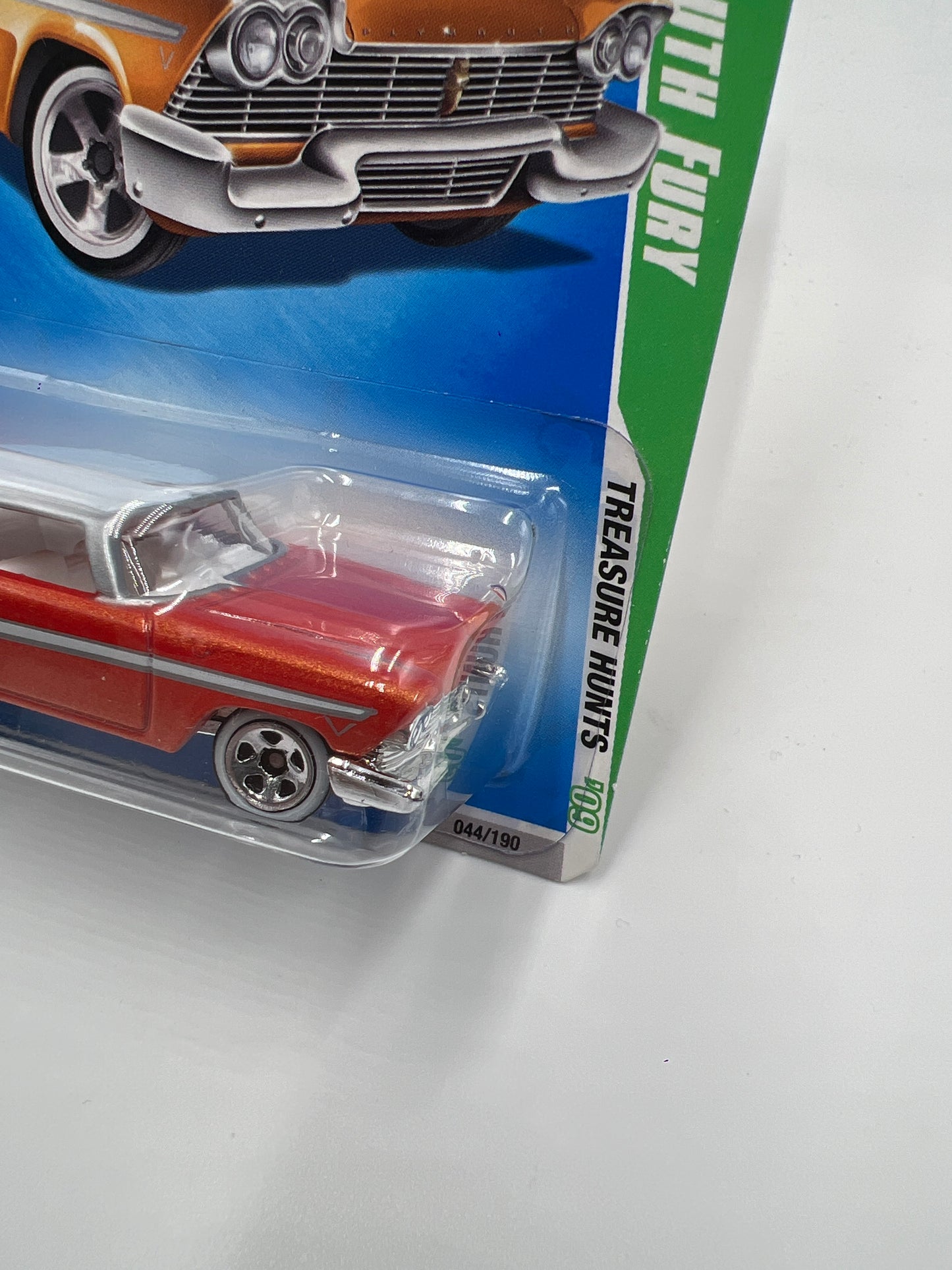 2009 Hot Wheels Treasure Hunts #44 57 Plymouth Fury Orange