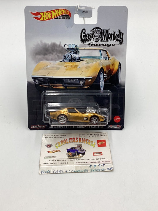 Hot Wheels Premium ‘68 Corvette Gas Monkey Garage 263G
