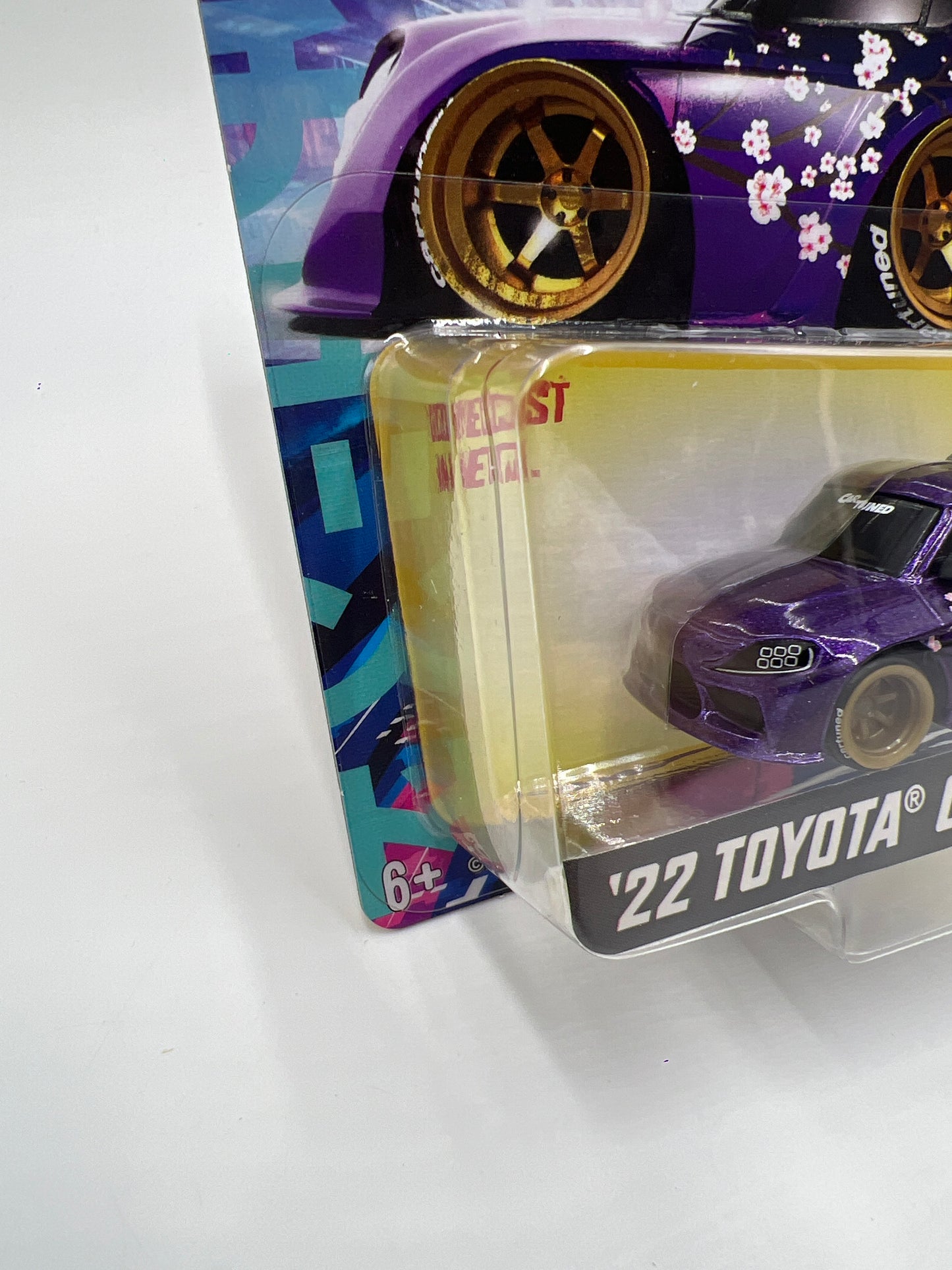 2025 MGA Car Tuned JDM Series 1 #4 22 Toyota GR Supra Purple 180D