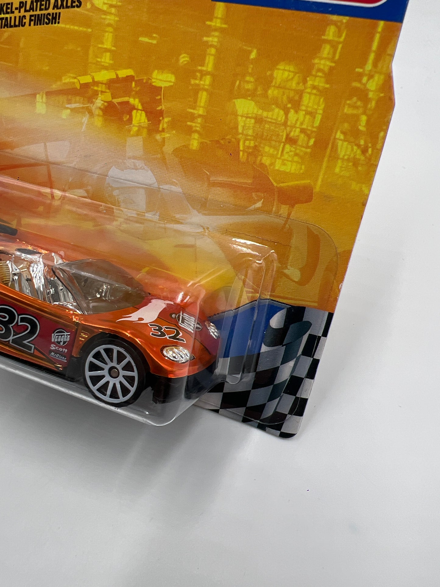 Hot Wheels Target Exclusive Race Aces Trak-Tune Orange Chrome 159D