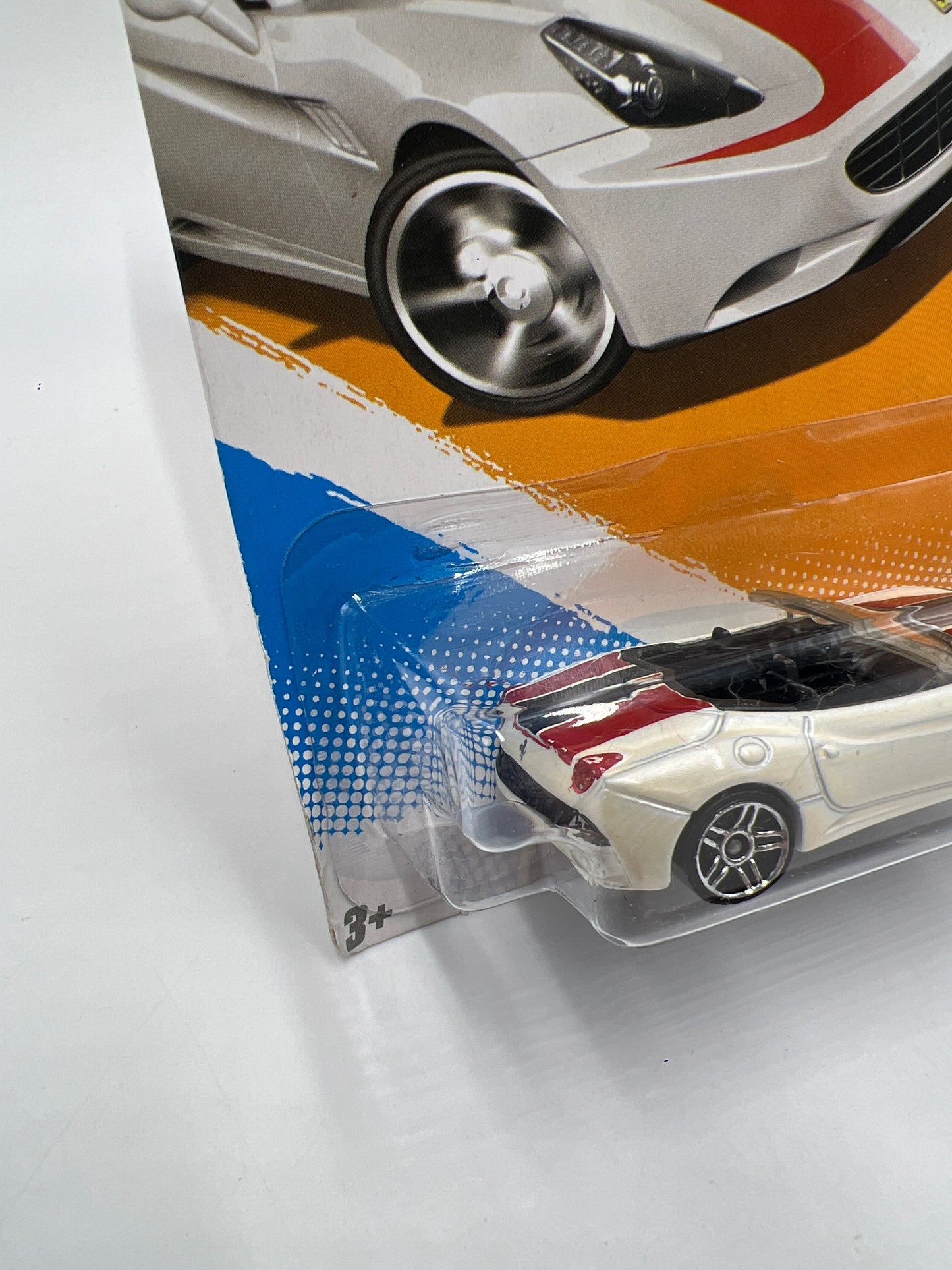 2012 Hot Wheels All Stars #127 Ferrari California White