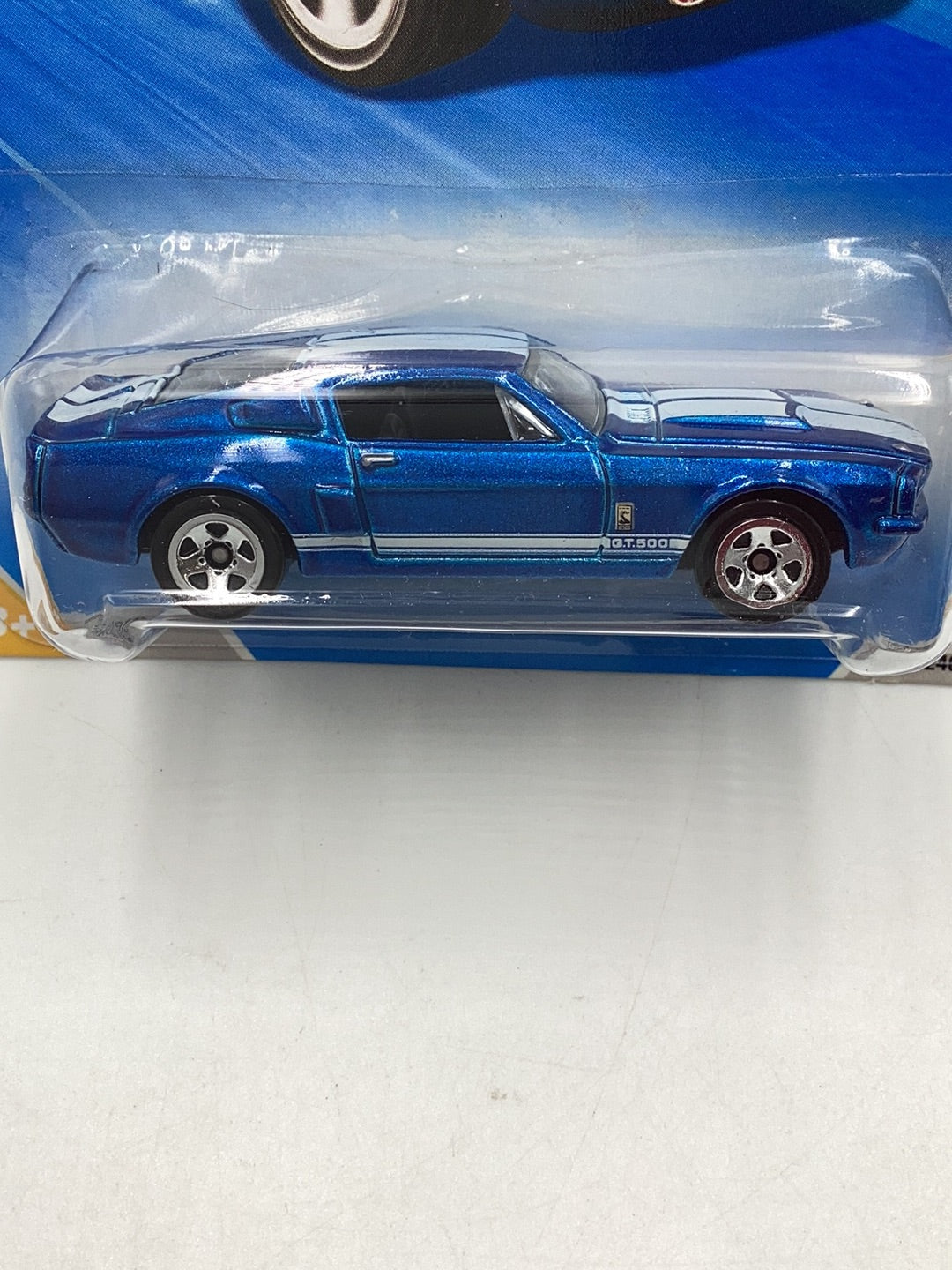 2010 Hot Wheels new models #1 67 Shelby GT 500 blue 27F