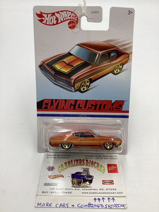 Hot Wheels Target Exclusive Flying Customs 70 Ford Torino Brown