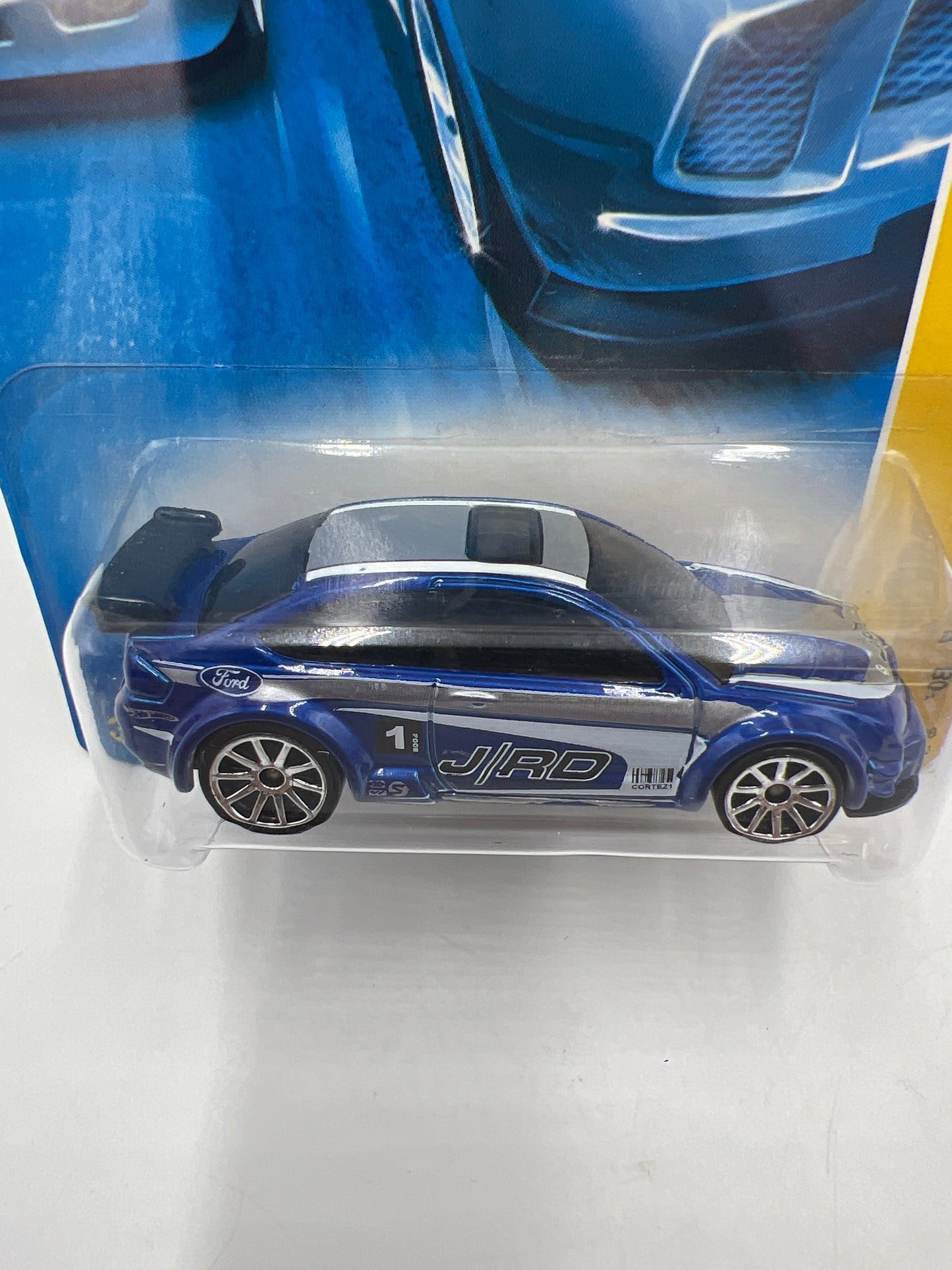 2008 Hot Wheels New Models #31 08 Ford Focus Blue 24A