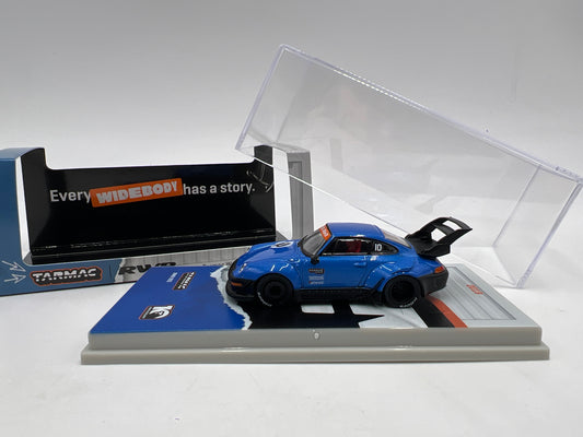 Tarmac Works 10th Anniversary Porsche RWB 993 Blue/Black
