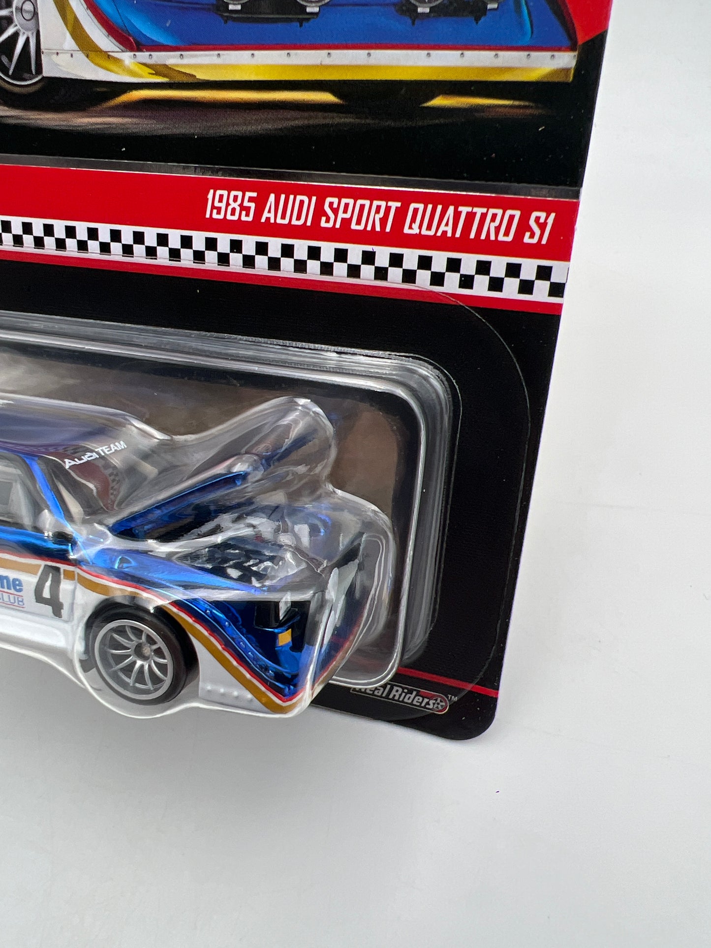 2026 Hot Wheels RLC Exclusive 1985 Audi Sport Quattro S1 Blue/White W/Protector